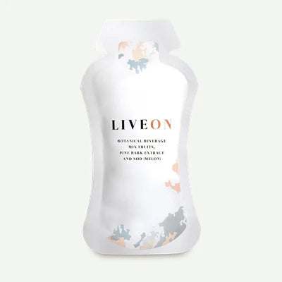 LiveOn daily cell-care sachet, 20 ml tear and drink